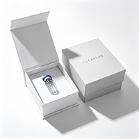 Caja Rígida con Tapa Magnética Personalizada, Caja de Empaque Individual/Doble para Viales de Inyección de Péptidos Cosméticos