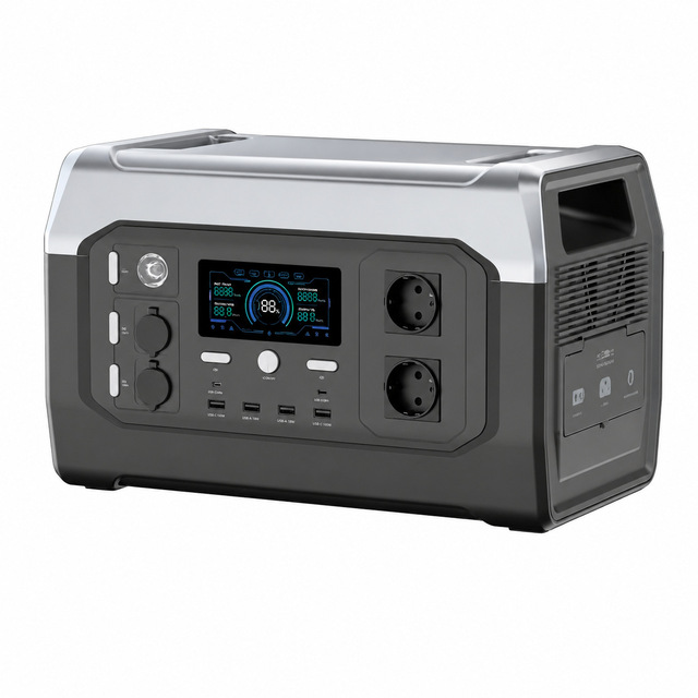1800W Portable Power Station 220V with High-Capacity Battery for RV Camping Outdoor Use - Lightweight Energy Storage Solution