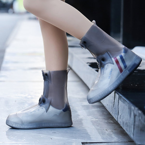 TPE doppio strato ispessimento antiscivolo scarpe da esterno resistenti all'usura coprono altri attrezzi da pioggia - Product Image 1