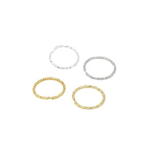 <b>Copper</b> Plated Jewelry Buckle Faceted Floral Wreath Round For <b>Bracelet</b> Making Size SX137 - Product Image 5