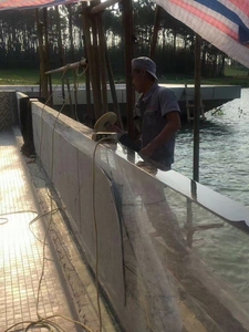 Piscina Infinita de Acrílico Transparente Resistente a los Rayos UV y al Aceite para Hoteles y Parques Acuáticos, Tamaño y Grosor Personalizados - Product Image 4