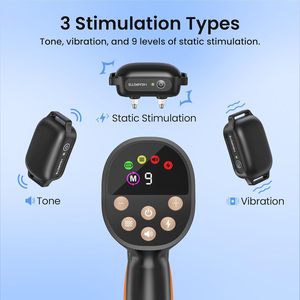 Correa Electrónica Inteligente Recargable para Perros, Collar de Entrenamiento Automático con Función de Vibración y Choque, Resistente al Agua IP67, Ecológico - Product Image 6