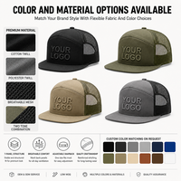Topi Trucker 7 Panel Camo Sublimasi Custom dengan Logo Patch Kulit, Performa Tinggi, Tahan Air, Bernapas, Cocok untuk Musim Dingin, Pantai, dan Streetwear Fashion