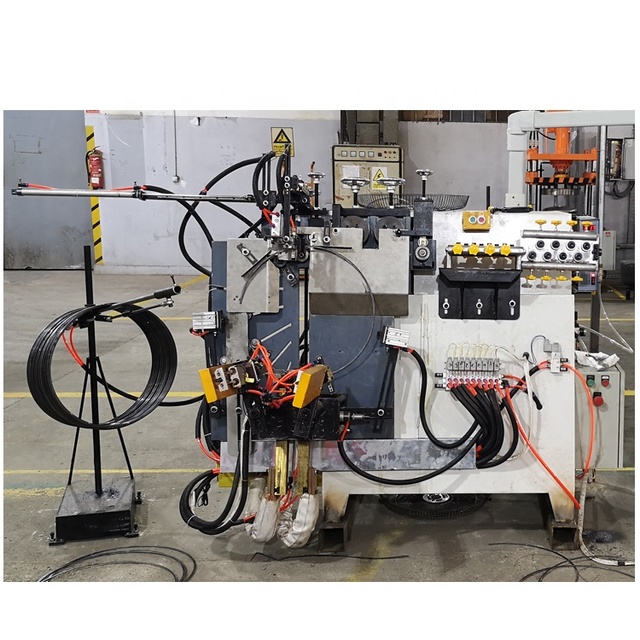 Full Automatic Ring Making Machine with Butt Welding Automatically Bending & Welding Steel Wire Rings