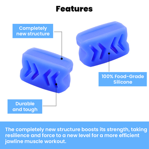 Silicone hàm dòng Exerciser huấn luyện viên kẹo cao su hàm mực cho khuôn mặt <span class=keywords><strong>Toning</strong></span> & giảm béo thể thao & Giải trí sản phẩm - Product Image 5