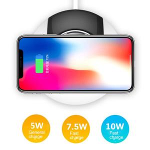 10W LED Night Light Qi ไร้สาย Charger Fast Charging Dock สำหรับ iPhone Samsung LED Light Night ไร้สาย Fast Charging - Product Image 2
