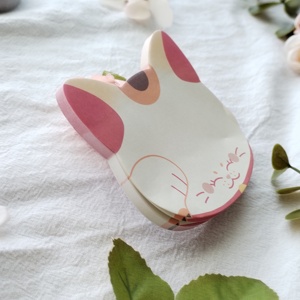 EcoFriendly vuông dễ thương tổ chức khuyến mại Kraft bìa giấy chết cắt kỹ thuật số dính Lưu ý - Product Image 3