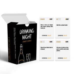 Özel baskı hizmeti içecek yetişkin kart oyunu karşı oynarken cesaret veya yetişkinler için içme flaş oyun kartı - Product Image 2