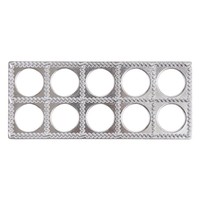 Moule à raviolis en alliage d'aluminium italien à 12 trous, presse manuelle pour faire des dumplings, outil de fabrication de pâtes pour la maison, gadget de cuisine