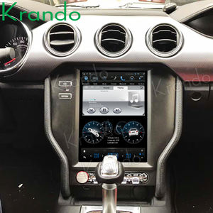 10.4 pouces Tesla Style Android Navigation pour <span class=keywords><strong>Ford</strong></span> <span class=keywords><strong>Mustang</strong></span> 2015-2020 voiture multimédia Radio stéréo lecteur sans fil CarPlay DSP 4G - Product Image 4