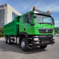 Самосвал 6x4 для тяжелых условий эксплуатации, прочный карьерный грузовик с усиленным шасси для перевозки руды, песка, камня и строительных материалов