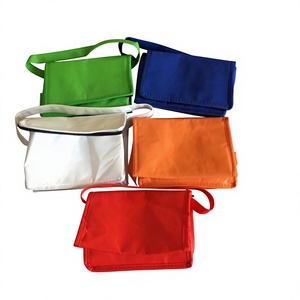 Sac isotherme réutilisable personnalisé avec logo, fermeture éclair, poignée moyenne, capacité 6 canettes - Product Image 6