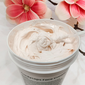 Crema Facial con Centella Asiática y Aloe Vera 1KG, Crema Blanqueadora <span class=keywords><strong>para</strong></span> Piel Propensa al Acné y Sensible, <span class=keywords><strong>Tratamiento</strong></span> Calmante e Iluminador - Product Image 4