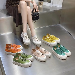 Zapatillas Blancas Vintage de Doble Uso con Suela Gruesa, Estilo Verano 2026 - Product Image 1