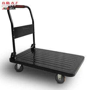 รถเข็นเหล็กแพลตฟอร์มสำหรับงานหนัก50*70ซม. 60*90ซม. รถเข็นพับได้500กก. 300กก. - Product Image 5