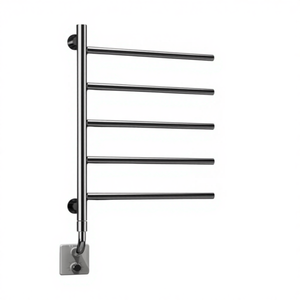 Sèche-<span class=keywords><strong>serviettes</strong></span> électrique chauffant professionnel réglable en <span class=keywords><strong>chrome</strong></span>, en acier inoxydable, chauffe-<span class=keywords><strong>serviettes</strong></span>, sécheuses chauffantes - Product Image 1