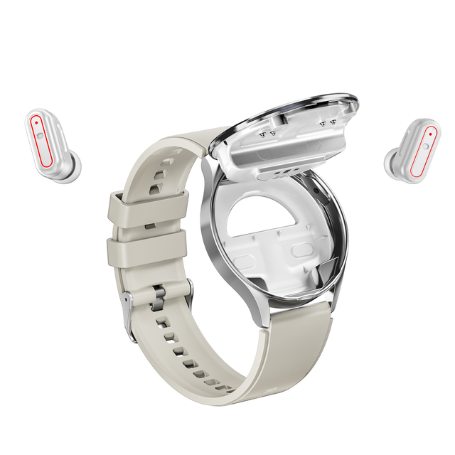 New Arrival X10 Smart Watch for Men 2-in-1 1.39" TFT IP67 HD Screen Heart Rate Fitness Tracker Magnetic Charging Earbuds