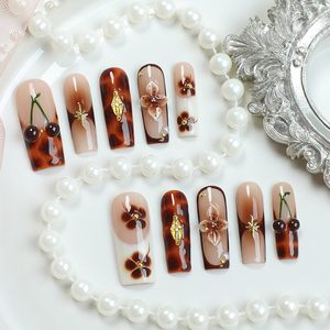 10 <span class=keywords><strong>Uñas</strong></span> Postizas Acrílicas <span class=keywords><strong>de</strong></span> Cobertura Completa con Diseño <span class=keywords><strong>de</strong></span> Luna y Estrellas en Colores Pastel, <span class=keywords><strong>Uñas</strong></span> <span class=keywords><strong>de</strong></span> Ballet Largas para Aplicación en los Dedos - Product Image 3