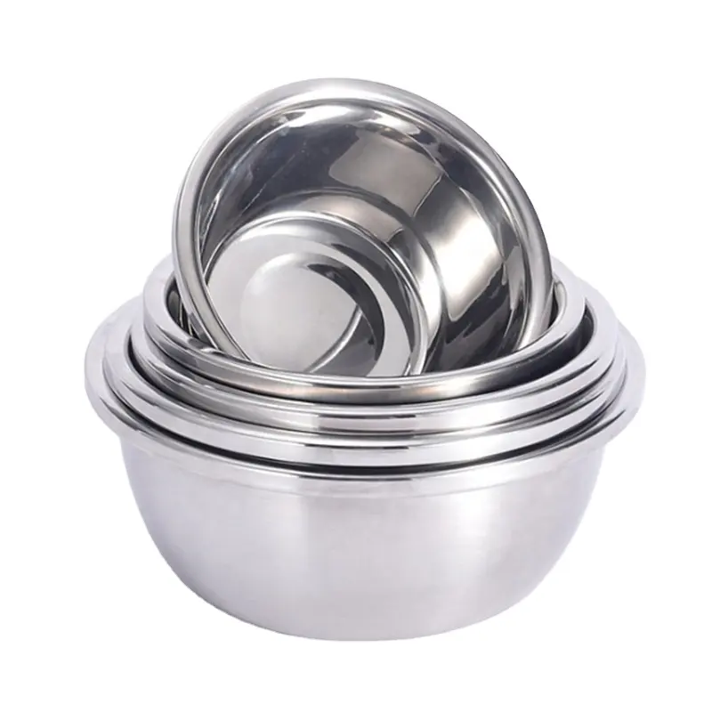 Zhongte cheap stainless steel metal bowl