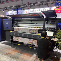 Machine d'impression par sublimation numérique haute précision ENJET 1,9 m, imprimante par sublimation pour tissu, pour t-shirts avec 8 têtes I3200