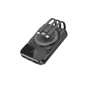 <span class=keywords><strong>Mag</strong></span> Batterie à chargement rapide sûre pour iPhone Charge rapide PD22.5W PowerBank magnétique sans fil Affichage LED avec câbles intégrés - Product Image 1