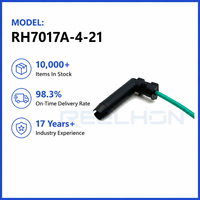 Conector Automotriz Sellado Impermeable de 1 Pin para Cableado Eléctrico, Modelo 7017A-4-21, Conexión Automática