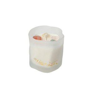 Velas Aromáticas Premium con Cristales Curativos, Luz de Vela Romántica, Regalos de Navidad, Recuerdos de Boda, Mezcla de Cera de Soja - Product Image 3