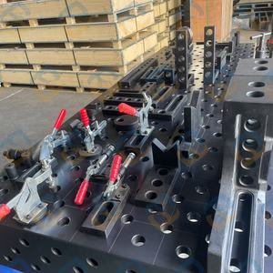 Mesa de soldadura 3D nitrurada de acero D16 de 100mm de espesor con accesorios de sujeción de soldadura mesa de trabajo para Taller de soldadura - Product Image 5