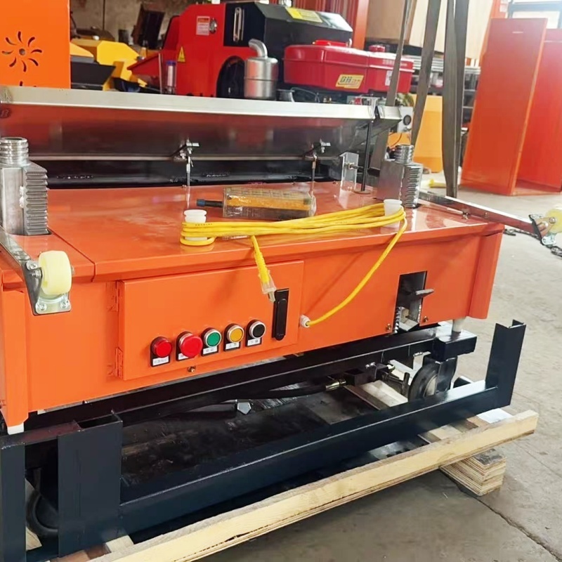 Wall Cement Spraying Plastering Machine Auto