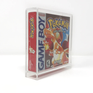 Playstation NES clair Nintendo Game Boy jeu acrylique vitrine Transparent <span class=keywords><strong>Pokemon</strong></span> <span class=keywords><strong>Gameboy</strong></span> jeux vidéo protecteur boîte de rangement - Product Image 1