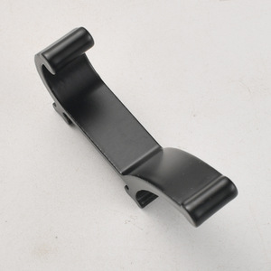 Zinc Alloy Wall <b>Hooks</b> Black Self <b>Adhesive</b> No Drilling Required For Bathroom Bedroom Clothing Storage - Product Image 3