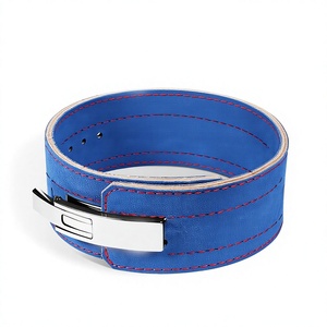 Ceinture d'entraînement en caoutchouc naturel respirant de 10 mm avec boucle pour haltérophilie, musculation, fitness et gym - Offre Spéciale - Product Image 1