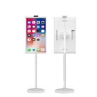 Televisor inteligente Android de 27 pulgadas con pantalla táctil de 1080p y monitor portátil de panel móvil completo con batería con ruedas Smart TV