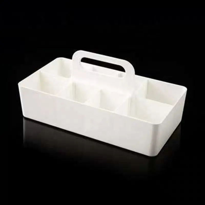 Plastic Office Storage Organizer Caddy Tote with Handle