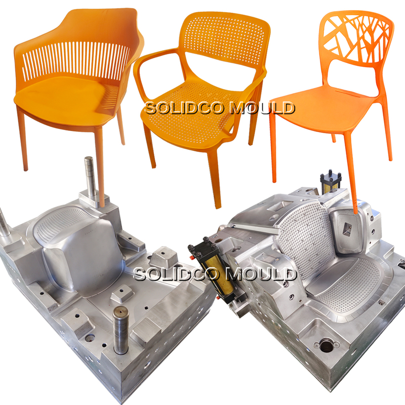 Multi Cavity Chair Mold for Stackable