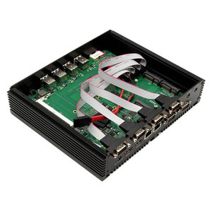 Core I5 4200u безвентиляторный промышленный Win 10 ТВ-приставка HD-MI 6 RS232 двойная сетевая карта <span class=keywords><strong>2</strong></span> LAN 8 USB WiFi прочный мини-ПК - Product Image 6