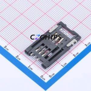 C7005-01 SIM Card Connector SMD Connector ( Body Max Height: 2.5mm ) - Product Image 2
