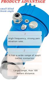 מכ "ם 80 גרם 10 ~ 30 מ 'תדר גבוה מאוד מכ" ם מיוחד עבור חללים קטנים חורים במכ "ם מד רמת מים - Product Image 3
