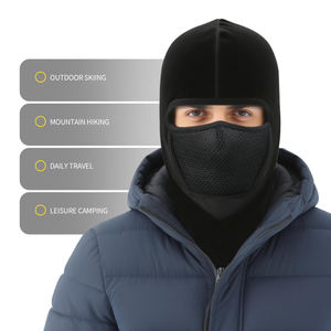 Masker Wajah Penuh Anti Debu Anti Angin Unisex Bahan Polyester Bernapas Balaclava Cetak Digital Gambar Umum Olahraga Bersepeda Pantai - Product Image 4