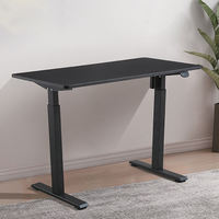 Bureau de direction intelligent et modulaire en bois, réglable en hauteur électriquement, design moderne, robuste, à prix abordable, pour la maison et le bureau