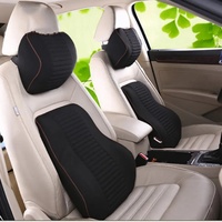 Coussin de soutien lombaire réglable en mousse à mémoire de forme, coussin de soutien dorsal ergonomique et orthopédique pour siège inclinable de voiture