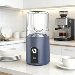 Licuadora Portátil Compacta de 260 ml para Viajes y Campamentos, Licuadora de Mano Ligera, Máquina Personal para Hacer Smoothies - Product Image 1