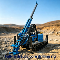 Foreuse hydraulique complète à commande supérieure pour l'exploration minière et géotechnique