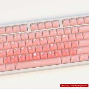 Teclas CSA Profile Thai Foundation, teclas de doble capa impresas en pantalla mate, PBT+PC para teclado mecánico Mx Switch - Product Image 4