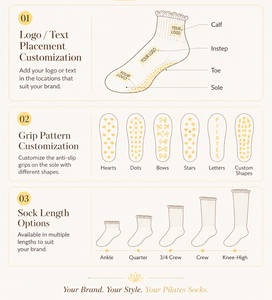 <span class=keywords><strong>Calcetines</strong></span> Cortos de Yoga y Pilates Personalizados para <span class=keywords><strong>Mujer</strong></span>, <span class=keywords><strong>Calcetines</strong></span> de Yoga con Volantes, Diseño Personalizado, Antideslizantes, con Logotipo - Product Image 3