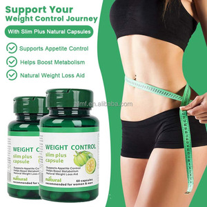 Supresor Natural del Apetito, Potenciador del Metabolismo, Suplemento Adelgazante, Apoyo a la Salud Digestiva, Control de Peso para Adultos, Slim Plus - Product Image 2