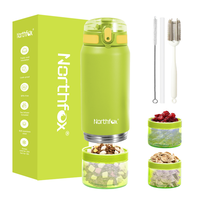 Bouteille d'eau pour enfants mignonne et écologique de 500 ml, en acier inoxydable 316, thermos, bouteille d'eau à boire avec paille, vente chaude