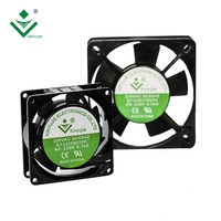 Ventilateur de ventilation électrique pour panneau électrique AC 110x110x25, ventilateur d'évacuation pour armoire 220V, ventilateurs d'évacuation 230V 50hz 11025