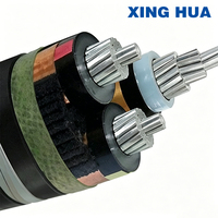 Xinghua YJLV 8.7/15KV Mittelspannungs-3-Adrig-Aluminium-Stromkabel mit XLPE-Isolierung für Industrie- und Bauanwendungen 3*70mm