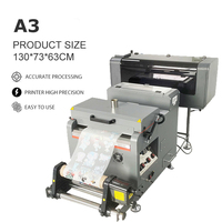 Cowint Printer Digital Mesin Inkjet, Promosi Utama XP600 Nozzle Mesin Inkjet Film Pet Transfer Panas Ukuran A3 Mesin Cetak Digital
